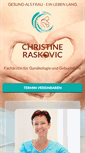 Mobile Screenshot of christine-raskovic.de